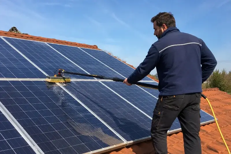 Nettoyage et entretien de panneaux solaires à Banyuls-sur-Mer